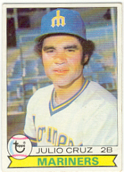 1979 Topps Baseball Cards      583     Julio Cruz